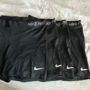 4 PACK Nike Spandex 5” in seam